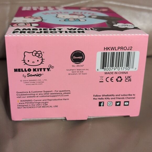 Hello Kitty Ambient Wall Projector, NEW - Picture 7 of 8